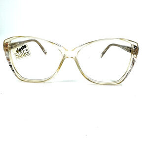 Safilo Elasta L 643 Eyeglasses Frames Cat Eye New‎ Dead Stock 57-15-140 H12157